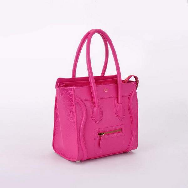 Celine Luggage Mini 26cm Boston Bag - 98167 Rosy Calfskin Leather