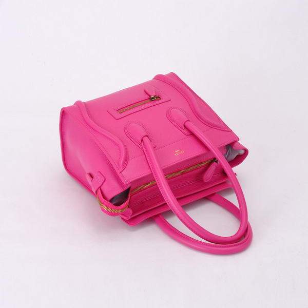 Celine Luggage Mini 26cm Boston Bag - 98167 Rosy Calfskin Leather