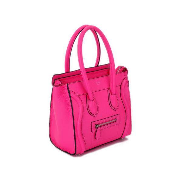Celine Luggage Mini 26cm Boston Bag - 98167 Rosy Calf Leather