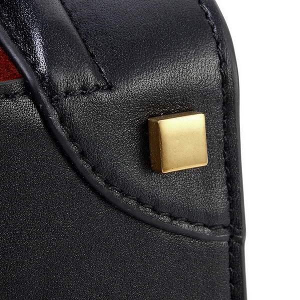 Celine Luggage Micro Boston Bag Mini 26cm - 3307 Wine Suede Original Leather
