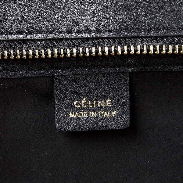 Celine Luggage Nano 20cm Tote Bag - 3309 Wine Red Original Leather - Click Image to Close