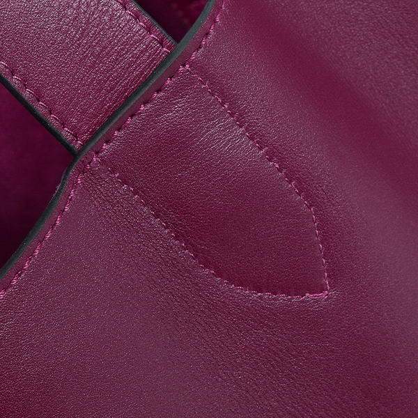 Celine Luggage Phantom Square Tote Bag - 3341 Purple Original Leather