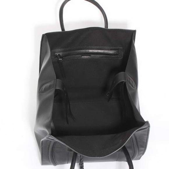 Celine Luggage Phantom Square Tote Bag - 80066 Black Calf Original Leather