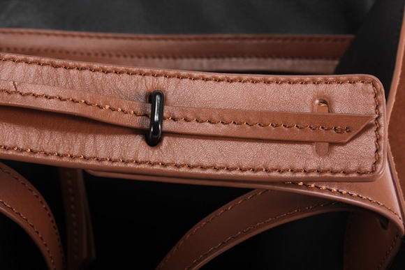 Celine Luggage Phantom Square Tote Bag - 80066 Brown Suede Leather