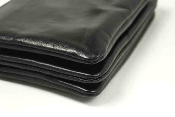Celine Lambskin Shoulder Bag - 8822 Black