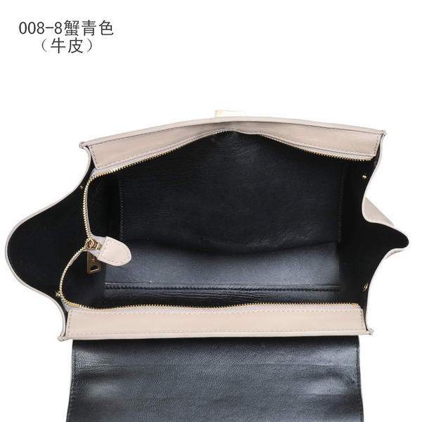 Celine Trapeze Bags C008 Grey Calf Leather