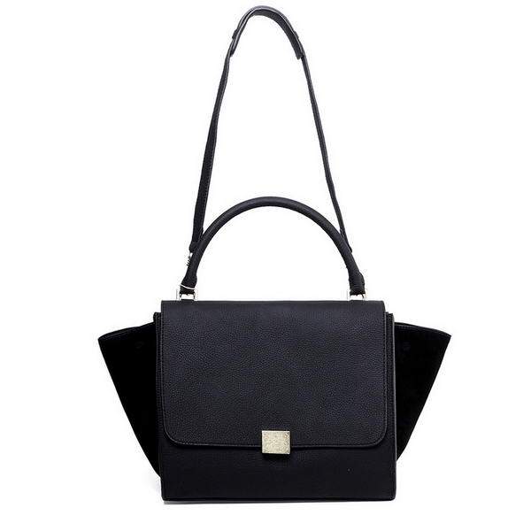 Celine Stamped Trapeze Bags - 3342 Black - Click Image to Close