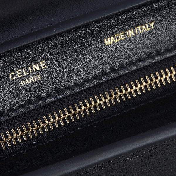 Celine Stamped Trapeze Bags - 3342 Blue and Black - Click Image to Close
