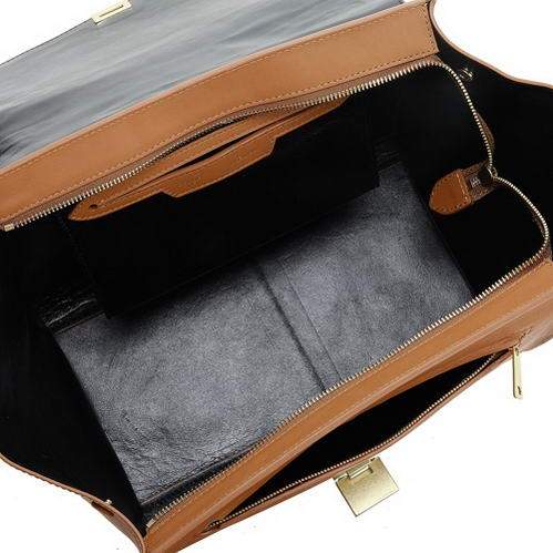 Celine Stamped Trapeze Bag - 3042 Apricot Original Leather