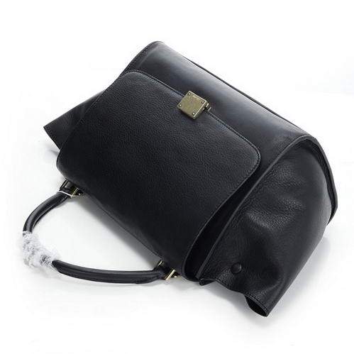 Celine Stamped Trapeze Bag - 3042 Black Original Leather