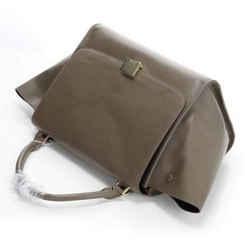 Celine Stamped Trapeze Bag - 3042 Grey Original Leather