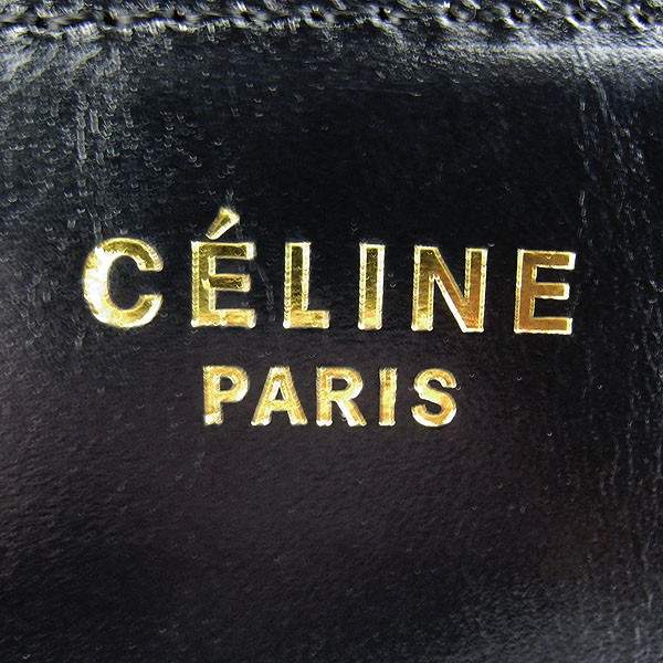 Celine Classic Lambskin Small Box Bag 1867 Black - Click Image to Close