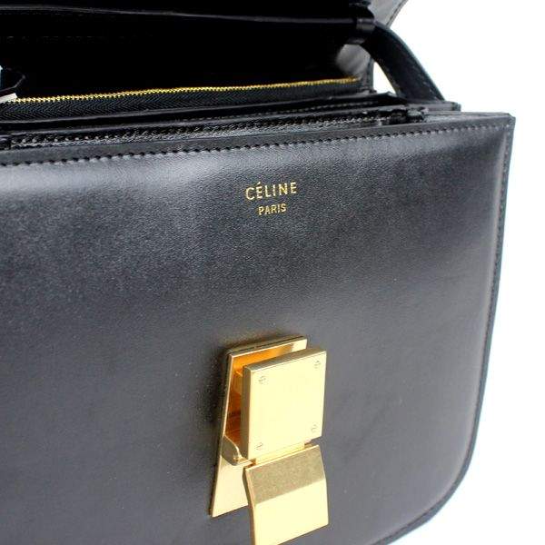 Celine Classic Box Flap Bag - 88007 Black - Click Image to Close