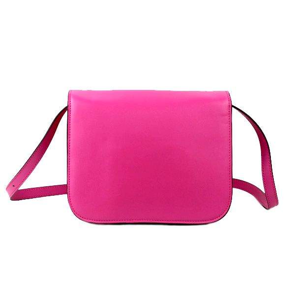 Celine Classic Box Flap Bag - 88007 Rose Red - Click Image to Close