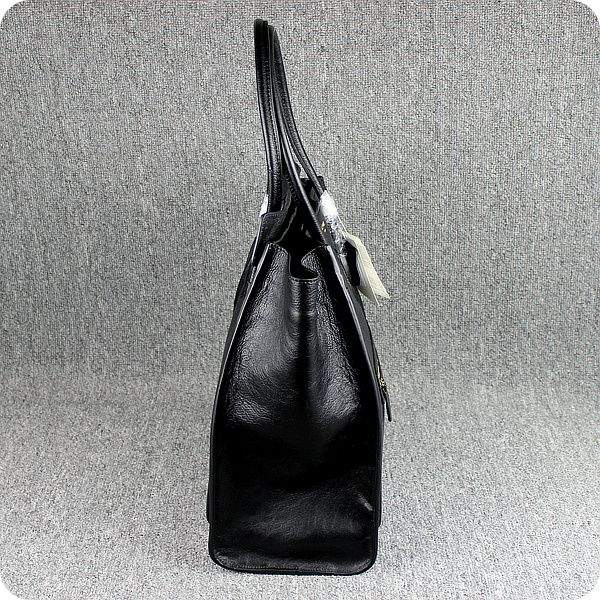 Celine Luggage Mini Tote Bag - 88017 Black Original Leather