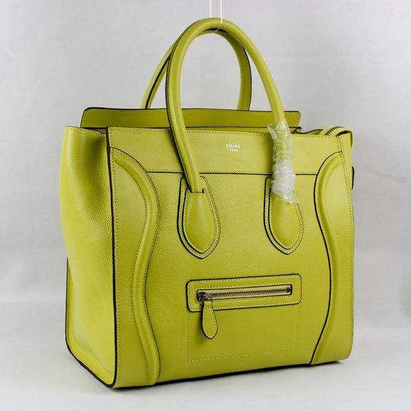 Celine Luggage Mini Tote Bag - 88017 Yellow