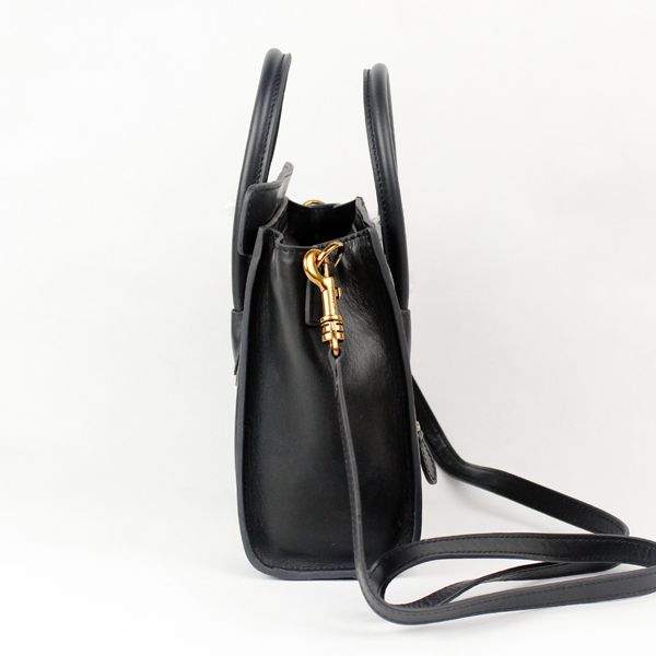 Celine Luggage Mini 30cm Tote Bag - 88022 Black & White - Click Image to Close