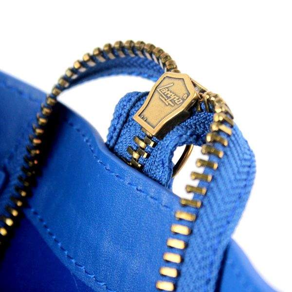 Celine Luggage Mini 30cm Tote Bag - 88022 Blue & Blue - Click Image to Close