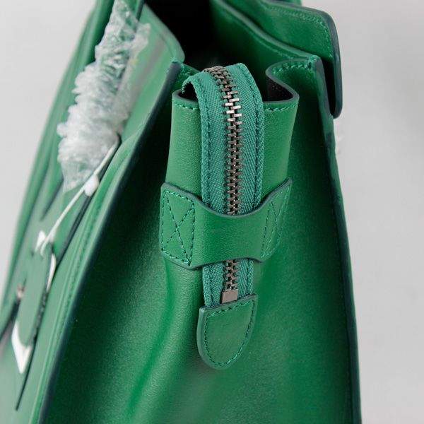 Celine Luggage Mini 30cm Tote Bag - 88022 Green Original Leather