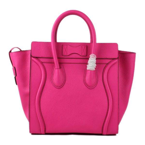 Celine Luggage Mini 30cm Tote Bag - 88022 Pink - Click Image to Close