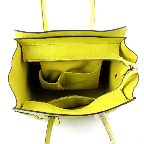 Celine Luggage Mini 30cm Tote Bag - 88022 Yellow - Click Image to Close