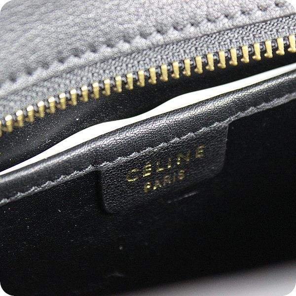 Celine Nano 20cm Luggage Leather Tote Bag - 88029 Black Original Leather
