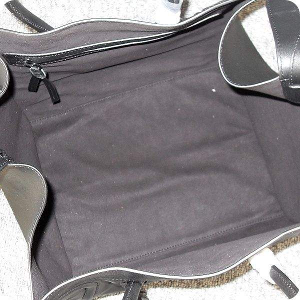 Celine Luggage Phantom Square Tote 88033 Black Calf Leather - Click Image to Close