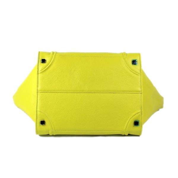 Celine Luggage Phantom Square Tote 88033 Yellow
