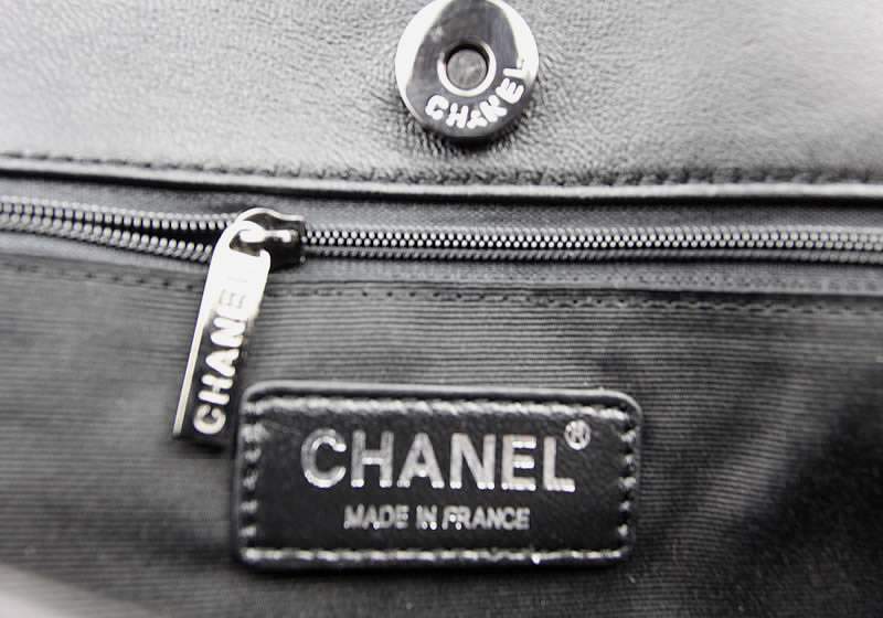2012 New Arrival Chanel 49271 Black Lambskin Bag - Click Image to Close