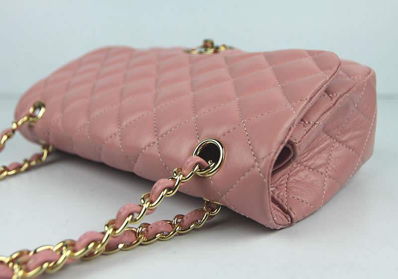 2012 New Arrival Chanel 49365 Pink Lambskin Bag - Click Image to Close