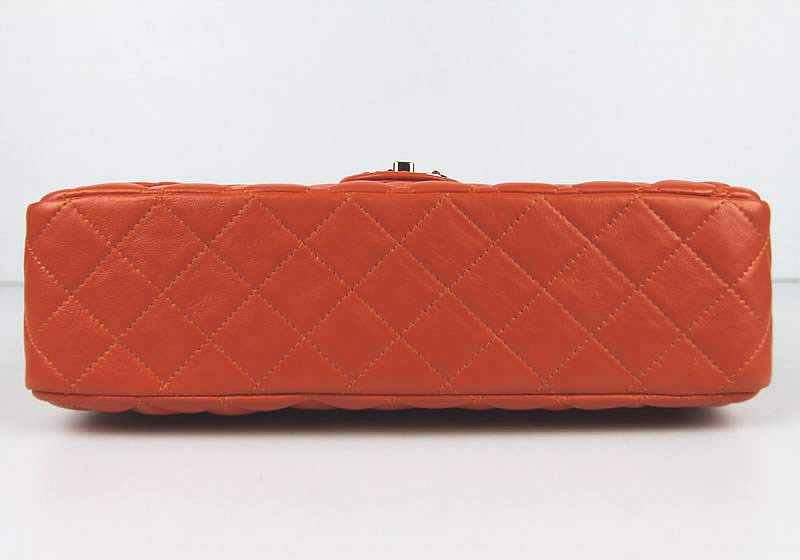 2012 New Arrival Chanel 49366 Orange Lambskin Bag
