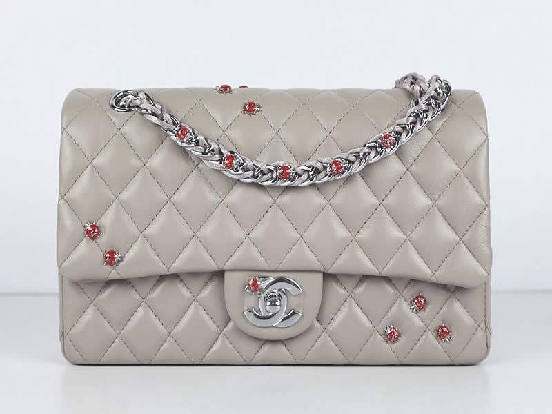 2012 Chanel Classic Flap Bag 49455 Pink - Click Image to Close