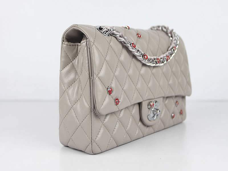 2012 Chanel Classic Flap Bag 49455 Pink