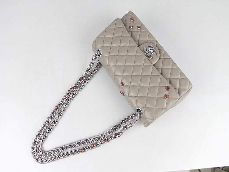 2012 Chanel Classic Flap Bag 49455 Pink