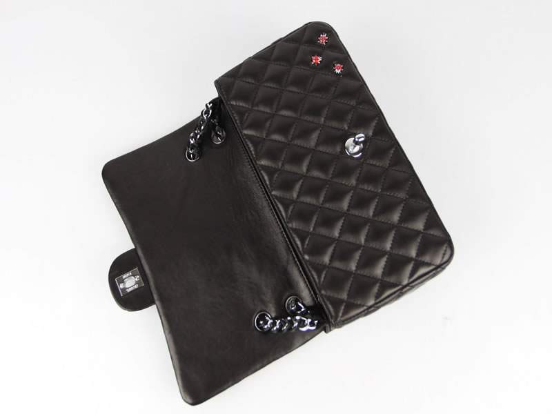 2012 Chanel Classic Flap Bag 49455 Black
