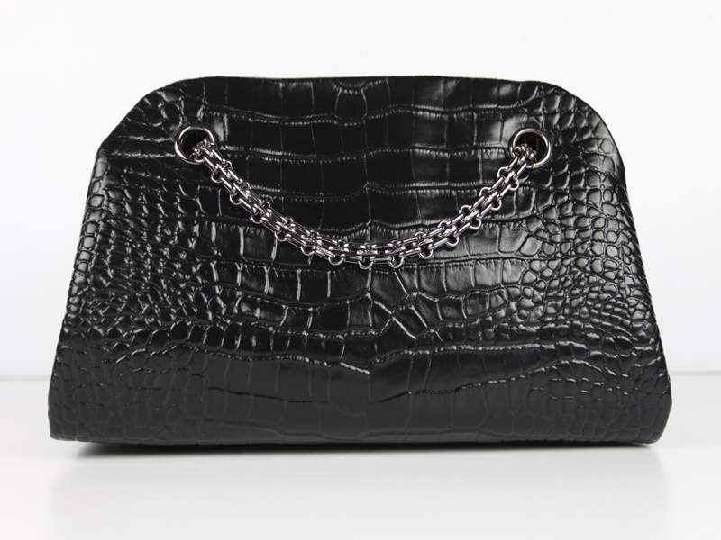 2012 New Arrival Chanel Mademoiselle Bowling Bag 49853 Black Cowhide