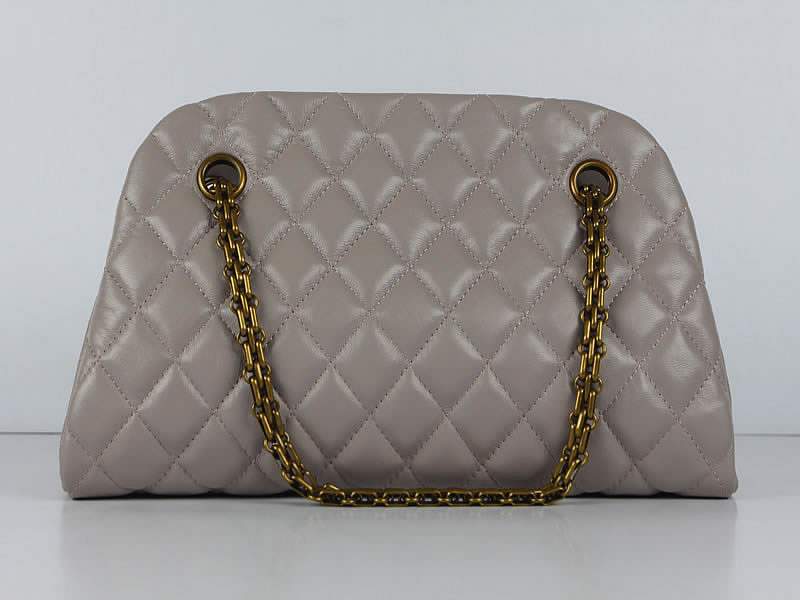 2012 New Arrival Chanel Mademoiselle Bowling Bag 49853 Pink Purple Lambskin Leather - Click Image to Close