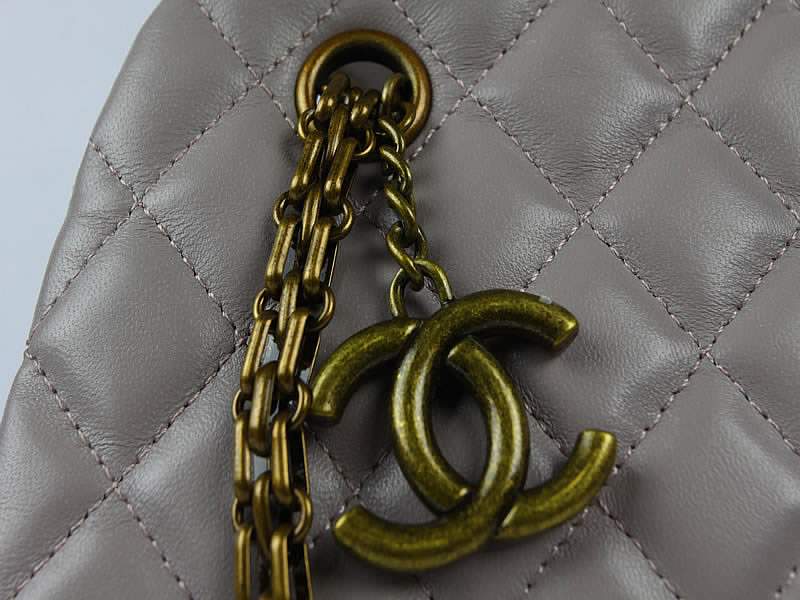 2012 New Arrival Chanel Mademoiselle Bowling Bag 49853 Pink Purple Lambskin Leather