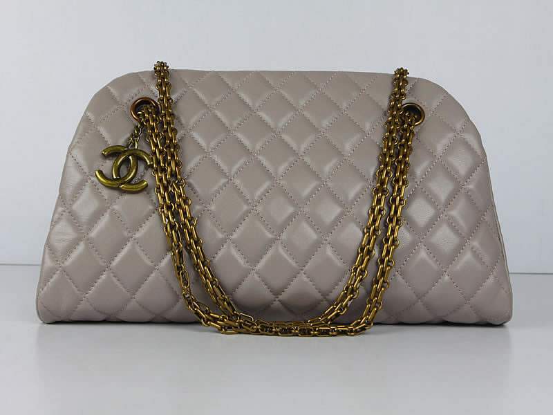 2012 New Arrival Chanel Mademoiselle Bowling Bag 49854 Pink Purple Lambskin Leather