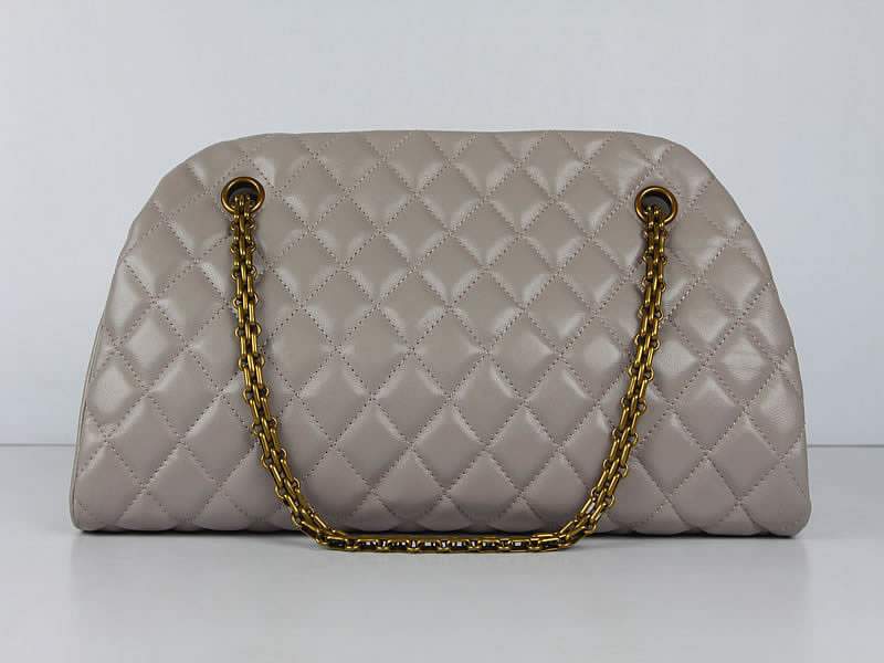 2012 New Arrival Chanel Mademoiselle Bowling Bag 49854 Pink Purple Lambskin Leather - Click Image to Close