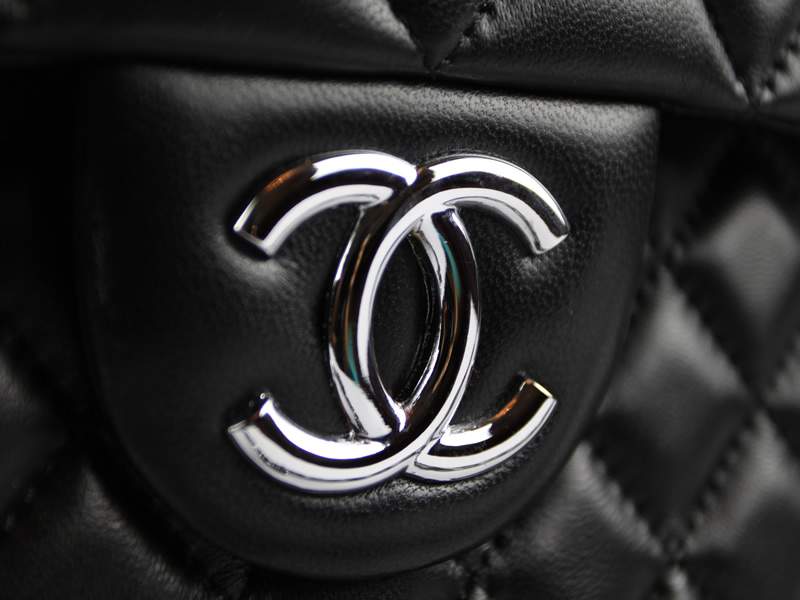 2012 New Arrival Chanel Rhombus Leather Handbags 50166 Black