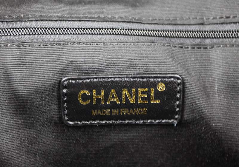 2012 New Arrival Chanel 50276 Black Lambskin Leather