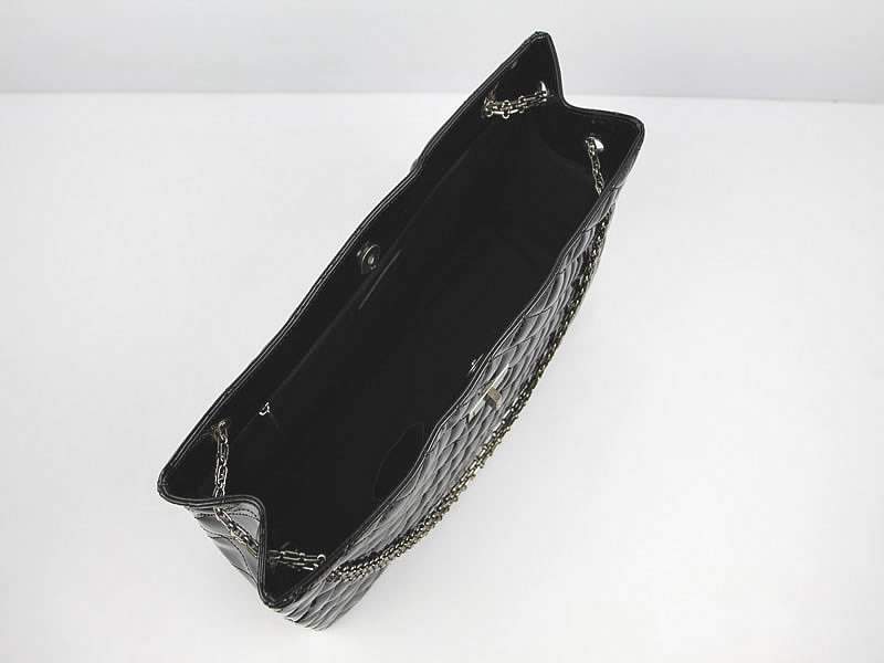 2012 New Arrival Chanel Cruise 2012 Patent Leather Totes 50976 Black Shiny Leather