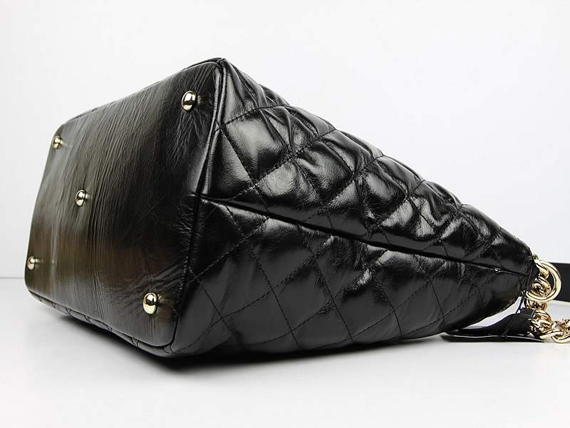2012 New Arrival Chanel Large Tote Bag with Double Handle 60155 Black