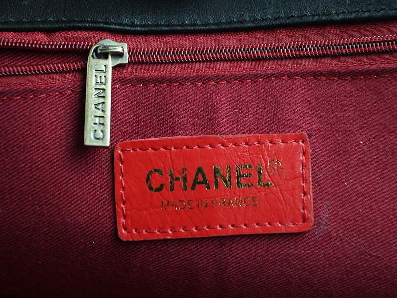 2012 New Arrival Chanel Chanel Le Boy Flap Shoulder Bag Calfskin Leather 66715 Black - Click Image to Close
