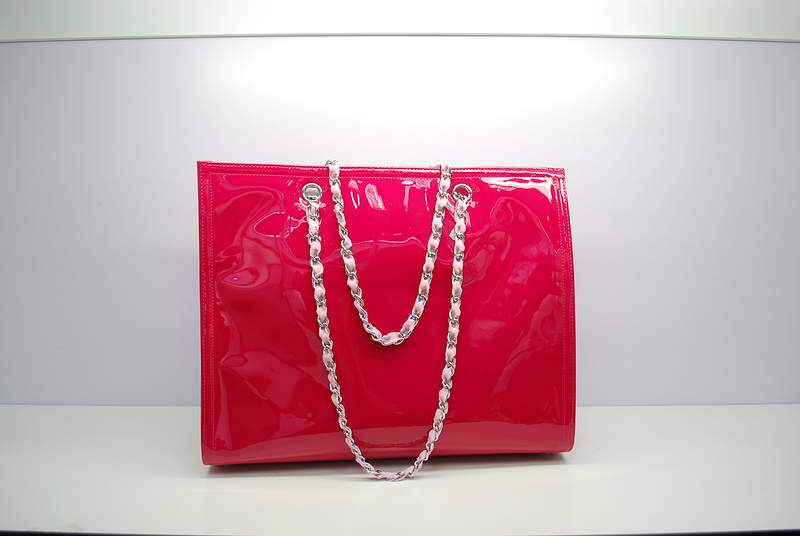 2012 New Arrival Chanel Spring Summer 2012 Patent Leather Shoulder Bag A30165 Rosy - Click Image to Close