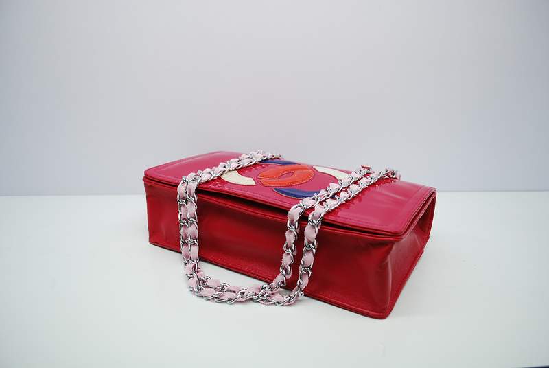 2012 New Arrival Chanel Spring Summer 2012 Patent Leather Shoulder Bag A30170 Red - Click Image to Close