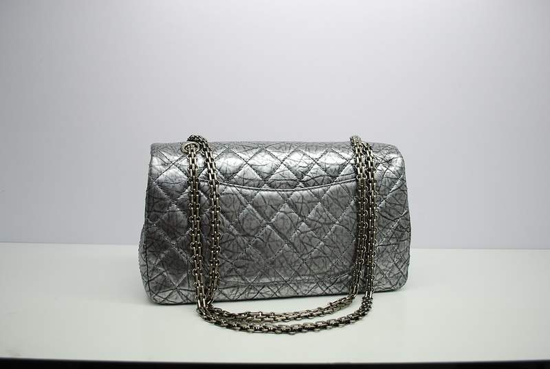 2012 New Arrival Chanel Reissue 2.55 Mademoiselle Lock 30173 Grey - Click Image to Close