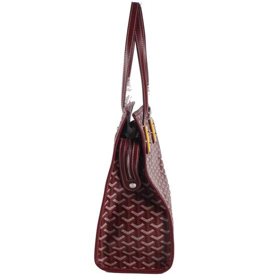 Goyard wheat tote handbag 2391 Wine Red - Click Image to Close