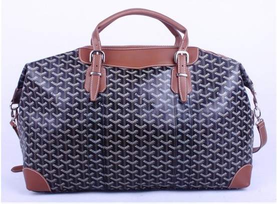 Goyard Luggage Shoulder Tote Bag 8952 coffee